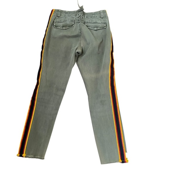 Pam & Gela Uniform Side Stripe Step Hem Pant I Size: 25 - Picture 7 of 12